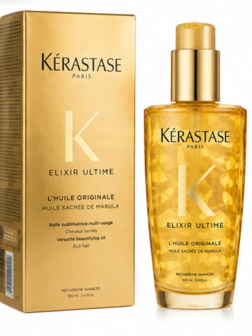 Kerastase Elixir Ultime L’Huile Original Beautifying Hair Oil 3.4oz / 100ml